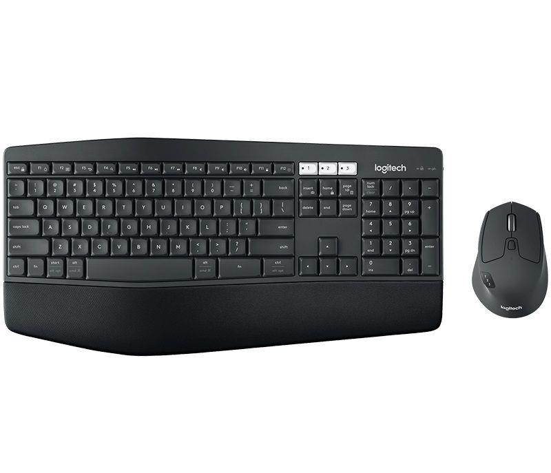 Zestaw bezprzewodowy klawiatura + mysz Logitech MK850 Performance czarny 