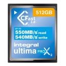 Karta pamięci CFast 2.0 INTEGRAL UltimaPro X2 550/540MB 512GB