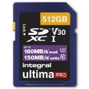 Karta pamięci INTEGRAL Professional High Speed SDXC V30 UHS-I U3 512GB