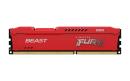 Pamięć DDR3 Kingston Fury Beast 8GB (1x8GB) 1866MHz CL10 1,5V czerwona