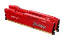Pamięć DDR3 Kingston Fury Beast 8GB (2x4GB) 1866MHz CL10 1,5V czerwona