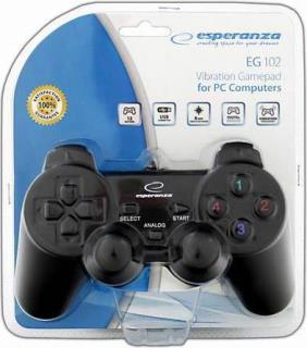 Gamepad / kontroler Esperanza Vibration EG102 Warrior