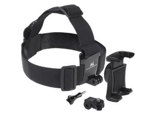 Opaska na głowę Maclean MC-825 uniwersalna, sportowa do telefonu, aparatu, kamer GoPro i innych 