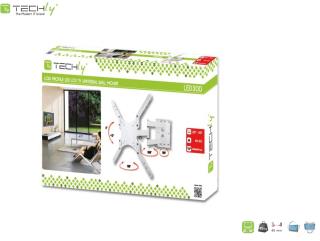 Uchwyt ścienny Techly 23"-55", 45kg obrotowy