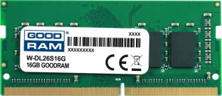 Pamięć SODIMM DDR4 GOODRAM 16GB 2666MHz  ded. do DELL (W-DL26S16G)