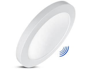 Panel plafon LED 7in1 Led4U LD140 podtynkowy natynkowy ultra slim 18W 3 kolory (WW, NW, CW) mikrofala wbudowany zasilacz 