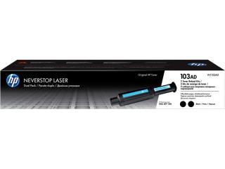Toner HP 103AD Neverstop (W1103AD) Black (Zestaw do uzupełniania tonera) dwupak