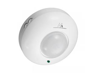 Czujnik ruchu PIR Maclean MCE19 zasięg 6m 360° 1200W 