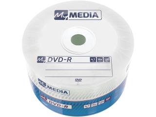 Płyty DVD-R MyMedia 16x 4.7GB Wrap (Spindle 50)