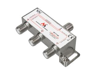 Rozgałęźnik satelitarny Maclean MCTV-496 splitter trójnik 3 wyjścia 1/3 Unicable 5-2400MHz 