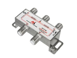 Rozgałęźnik satelitarny Maclean MCTV-498 splitter 4 wyjścia 1/4 Unicable 5-2400MHz