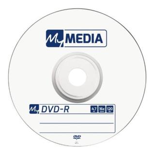 Płyty DVD-R MyMedia 16x 4.7GB Wrap (Spindle 10)