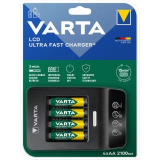 Ładowarka akumulatorków VARTA LCD ULTRA FAST CHARGER