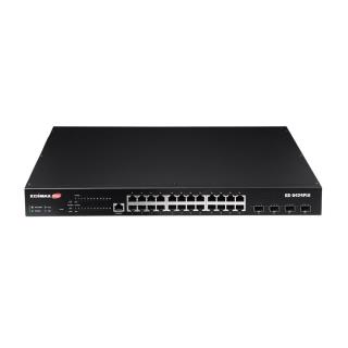 Switch zarządzalny Edimax GS-5424PLX 24x10/100/1000 PoE+ 4xSFP+ -  - zdjęcie