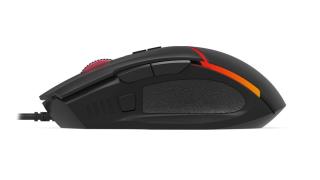Mysz przewodowa KRUX Fuze optyczna Gaming czarna