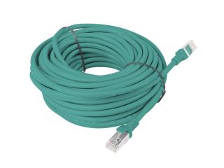 Patchcord Lanberg UTP kat.5e 15m zielony