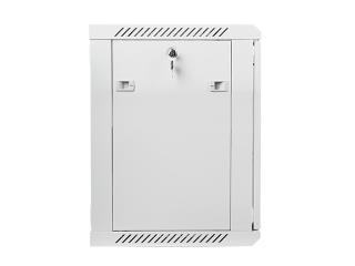 Szafa instalacyjna Rack wisząca 19" 12U 600x450 szara Lanberg (flat pack)