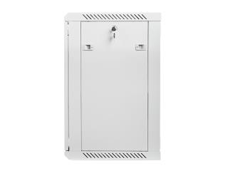 Szafa instalacyjna Rack wisząca 19" 15U 600x450 szara Lanberg (flat pack)