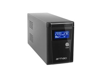 Zasilacz awaryjny UPS Armac Office 650E LCD Line-Interactive 2x230V PL