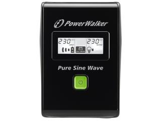 Zasilacz awaryjny UPS Power Walker Line-Interactive 800VA 2xPL230V RJ11/45 IN/OUT USB LCD