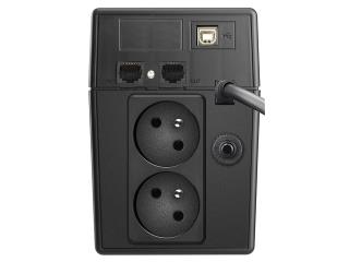 Zasilacz awaryjny UPS Power Walker Line-Interactive 800VA 2xPL230V RJ11/45 IN/OUT USB LCD