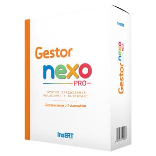 Licencja InsERT - Gestor NEXO PRO rozszerzenie o 1 stanowisko