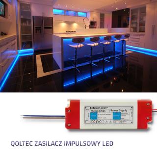 Zasilacz impulsowy LED Qoltec IP20 | 60W | 12V | 5A