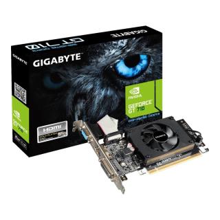 Karta VGA Gigabyte GT710 2.0 2GB DDR3 64bit VGA+DVI+HDMI PCI-E LP