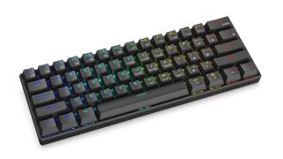 Klawiatura bezprzewodowa KRUX Neo PRO RGB Wireless Gateron Red czarna