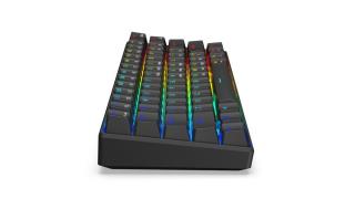 Klawiatura bezprzewodowa KRUX Neo PRO RGB Wireless Gateron Red czarna