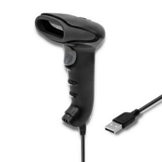 Czytnik kodów kreskowych Qoltec | 1D | CCD | USB - 5901878508665 - zdjęcie