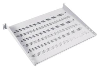 Półka DIGITUS 19" 1U 350mm  (RAL 7035 ) z podporą