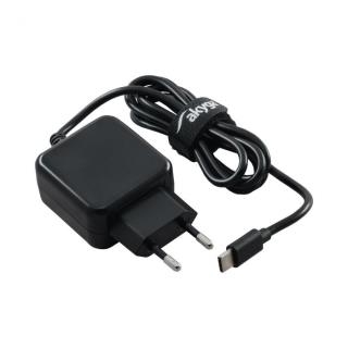 Zasilacz sieciowy Akyga AK-TB-16 do smartfonów i tabletów 5V/3A DC USB-C 1m