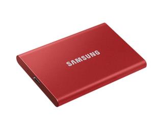 Dysk SSD zewnętrzny Samsung T7 Portable 500GB (1050/1000 MB/s) USB 3.1 Red