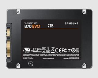 Dysk SSD Samsung 870 EVO 2TB 2,5“ SATA3 (560/530) MZ-77E2T0B TLC