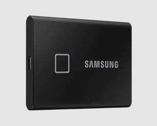 Dysk SSD zewnętrzny Samsung T7 Portable Touch 500GB (1050/1000 MB/s) USB 3.1 Black