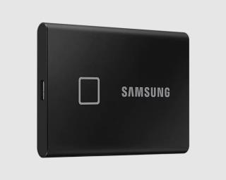 Dysk SSD zewnętrzny Samsung T7 Portable Touch 2TB (1050/1000 MB/s) USB 3.1 Black