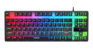 Klawiatura przewodowa KRUX Solar TKL RGB (KRX0114) Czarna