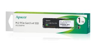 Dysk SSD Apacer AS2280P4X 1TB M.2 2280 PCIe NVMe Gen3 x4 (2100/1700 MB/s)