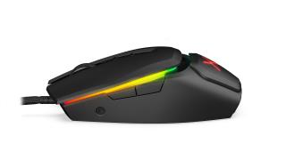 Mysz przewodowa KRUX BOT RGB optyczna Gaming czarna