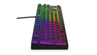 Klawiatura przewodowa Krux Atax PRO RGB Pudding Gateron Yellow czarna