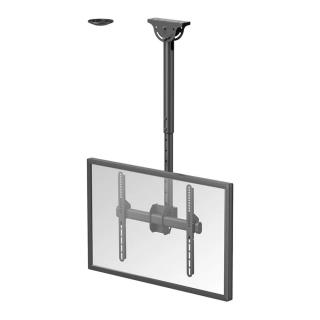 Uchwyt sufitowy do ekranów z regulacją kąta nachylenia Neomounts NM-C440BLACK 32"-60" max 50 kg max VESA 400x400 Czarny