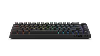 Klawiatura bezprzewodowa KRUX Atax 65% PRO RGB Wireless Gateron Yellow Pro Czarna