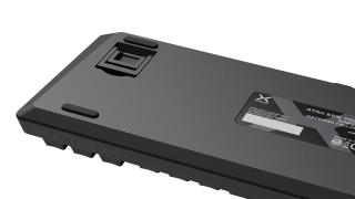 Klawiatura bezprzewodowa KRUX Atax 65% PRO RGB Wireless Gateron Yellow Pro Czarna