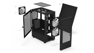 Obudowa KRUX Vako RGB ATX/mciroATX/Mini ATX z oknem, bez zasilacza