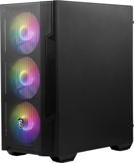 Obudowa MSI MAG FORGE M100A mATX Midi z oknem, bez zasilacza