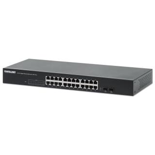 Switch niezarządzalny Intellinet 24x 10/100/1000 Mbps + 2x SFP