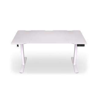 Biurko gamingowe ENDORFY Atlas L Electric Onyx White - 5903018664606 - zdjęcie
