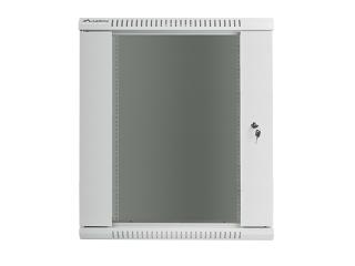 Szafa instalacyjna Rack wisząca 19" 15U 600x450 szara Lanberg (flat pack)