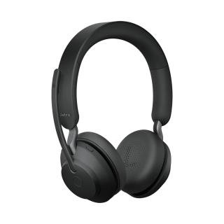 Słuchawki z mikrofonem Jabra Evolve2 65 Link380c UC Stereo czarne bezprzewodowe